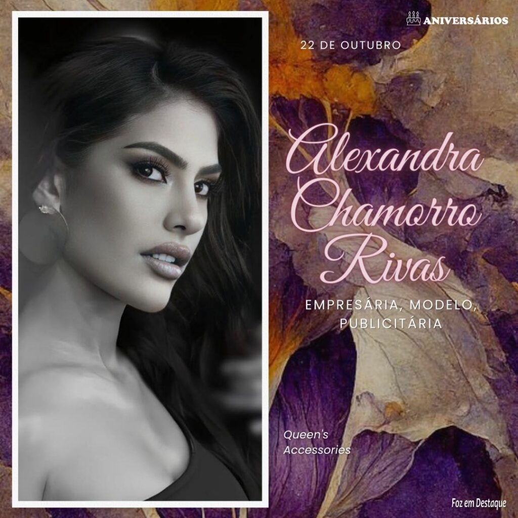 Alexandra Chamorro Rivas   Aniversários 22 de Outubro