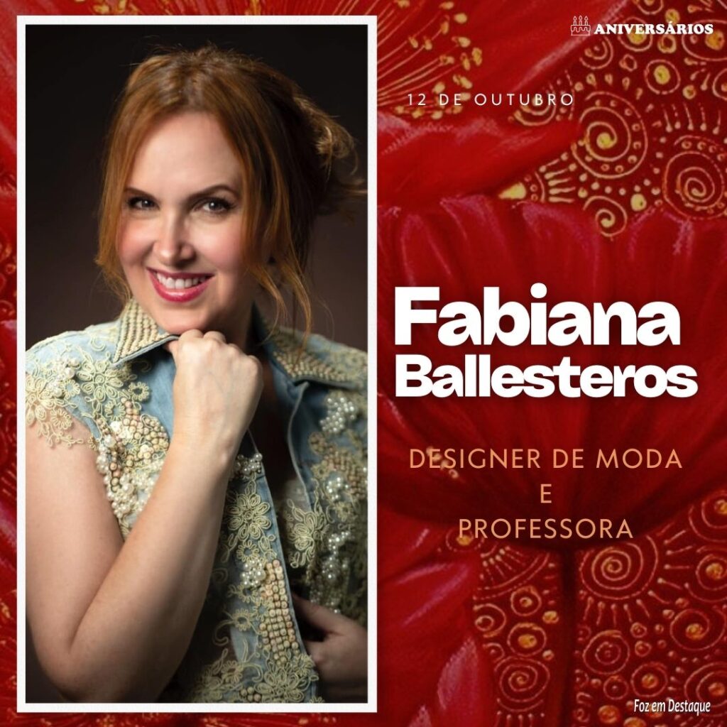 Fabiana Ballesteros Aniversários 12 de Outubro