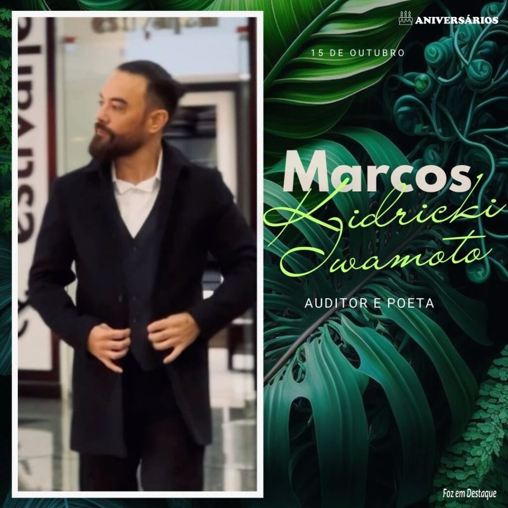 Marcos Kidricki Iwamoto Aniversários 15 de Outubro