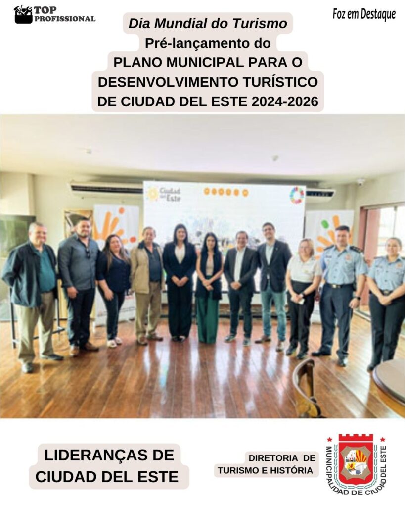 PLANO DESENVOLVIMENTO TURISMO CIUDADELESTE