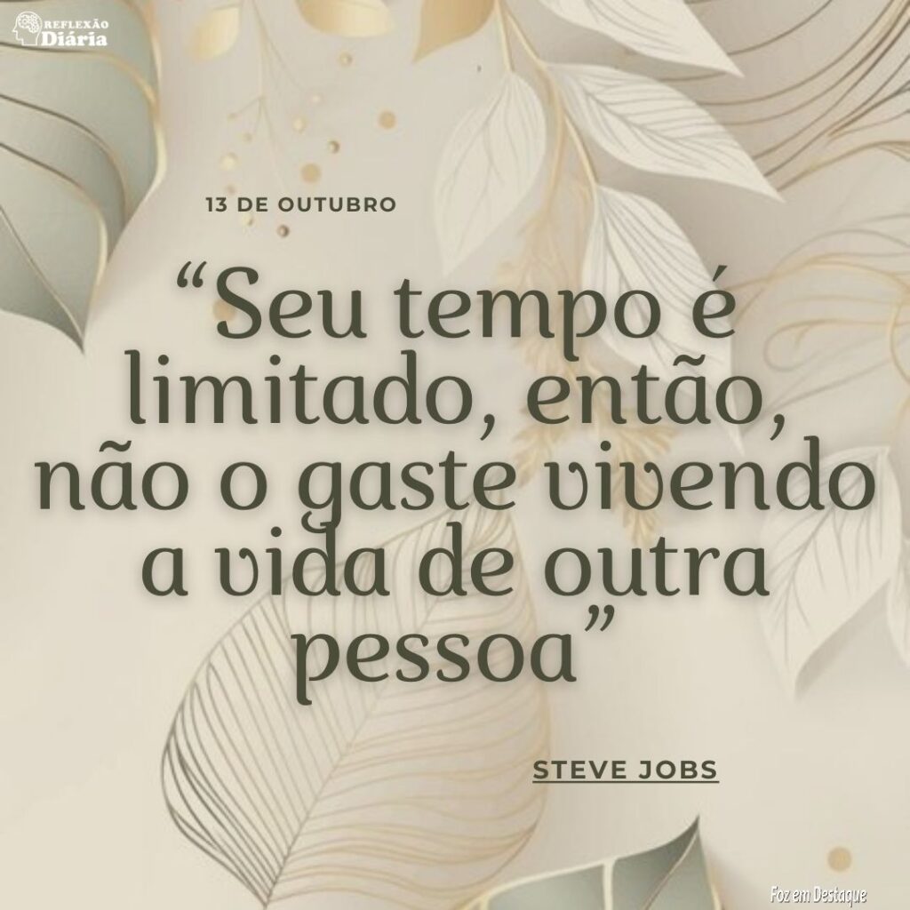 Reflexão 13 de Outubro