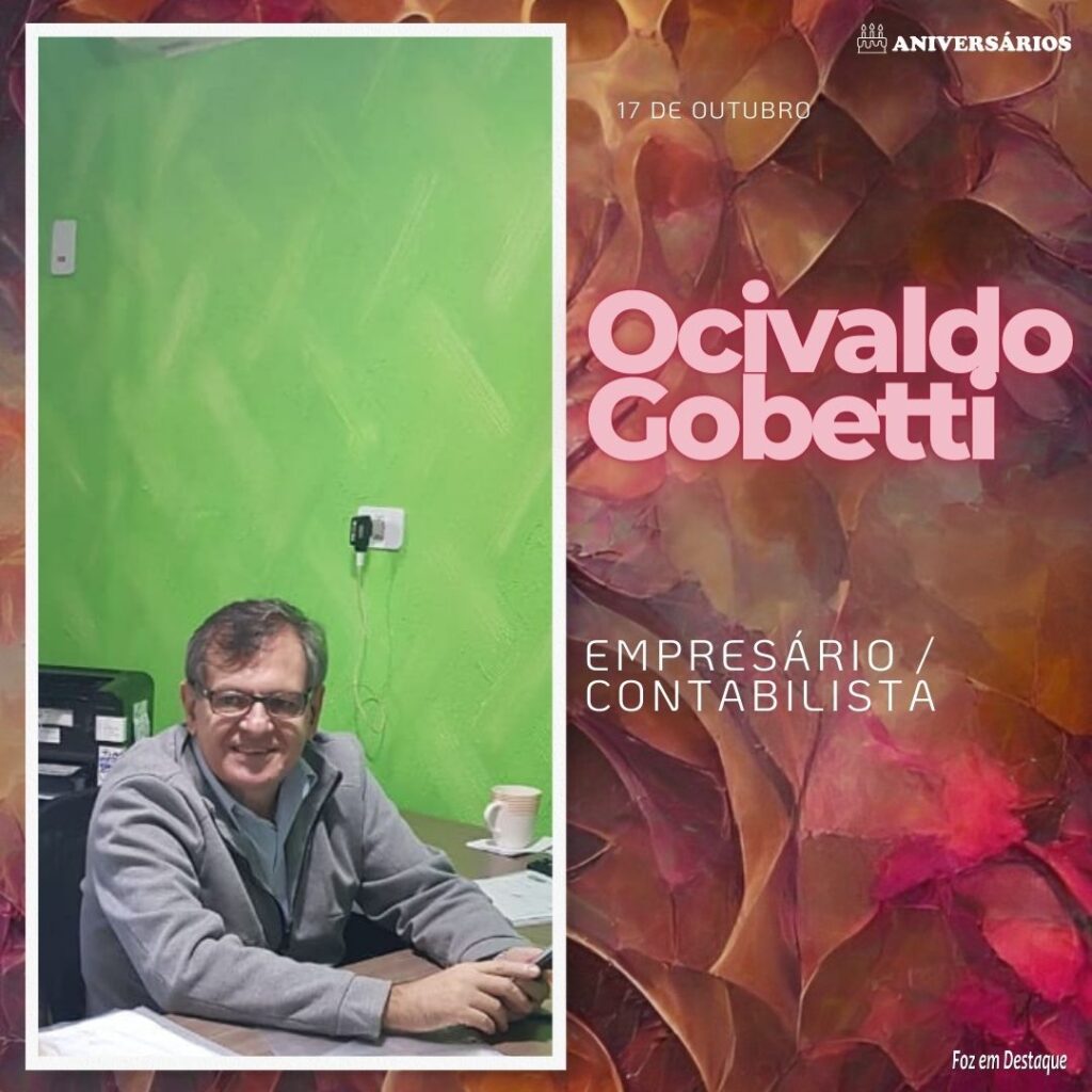 Ocivaldo Gobetti Aniversários 17 de Outubro