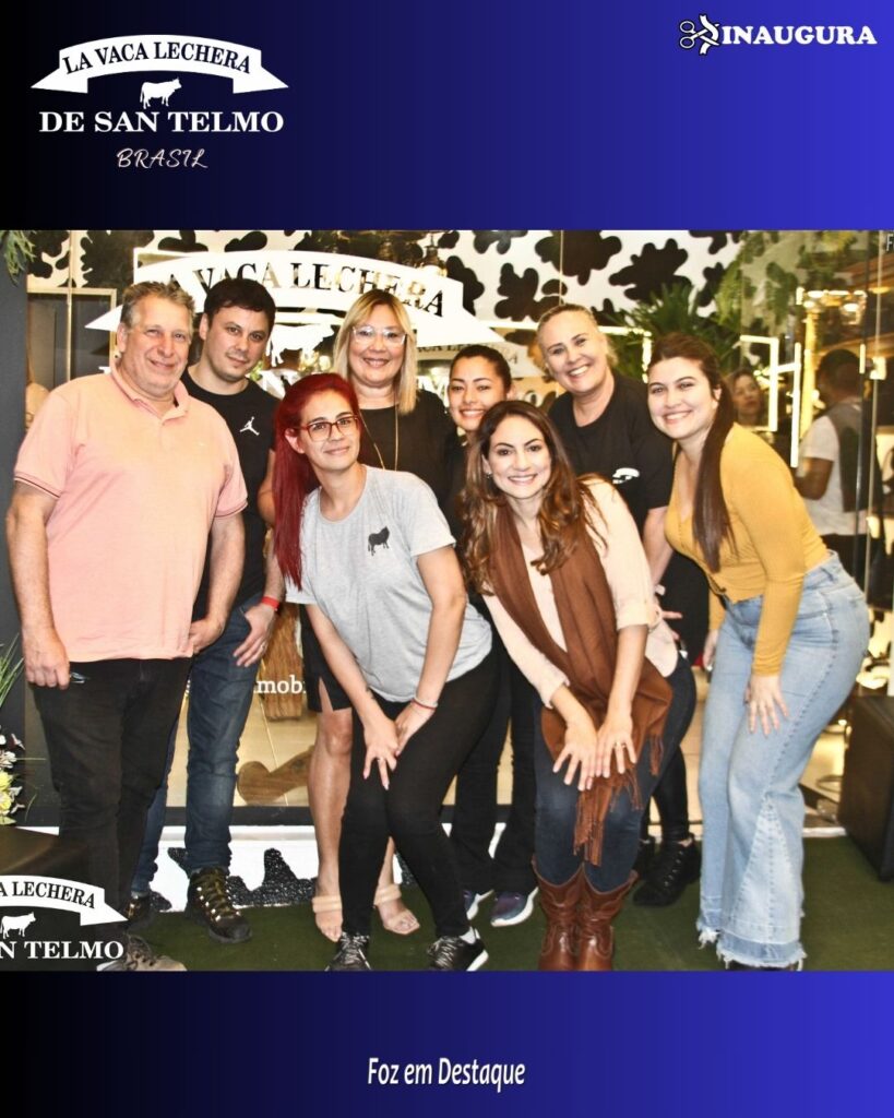 INAUGURAÇÃO LA VACA LECHERA DE SAN TELMO EM FOZ DO IGUAÇU - ANDREA MAIDA