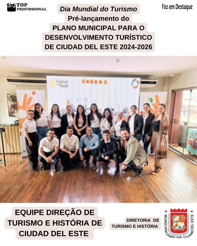 PLANO DESENVOLVIMENTO TURISMO CIUDADELESTE