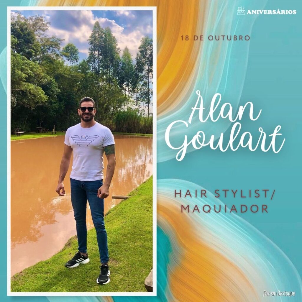 Alan Goulart Aniversários 18 de Outubro