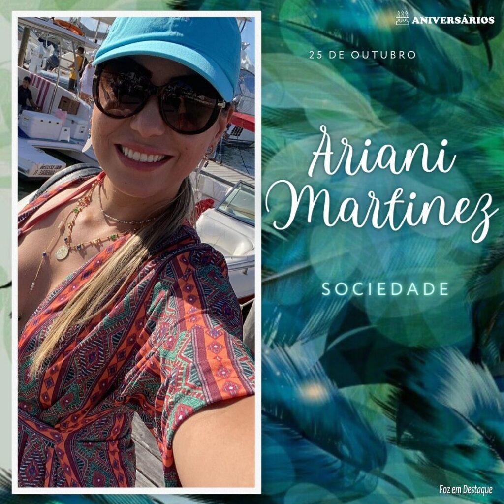 Ariani Martinez Aniversários 25 de Outubro