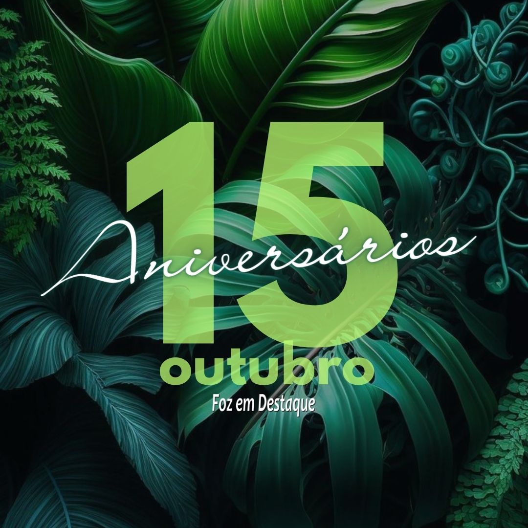 Aniversários 15 de Outubro 9-6