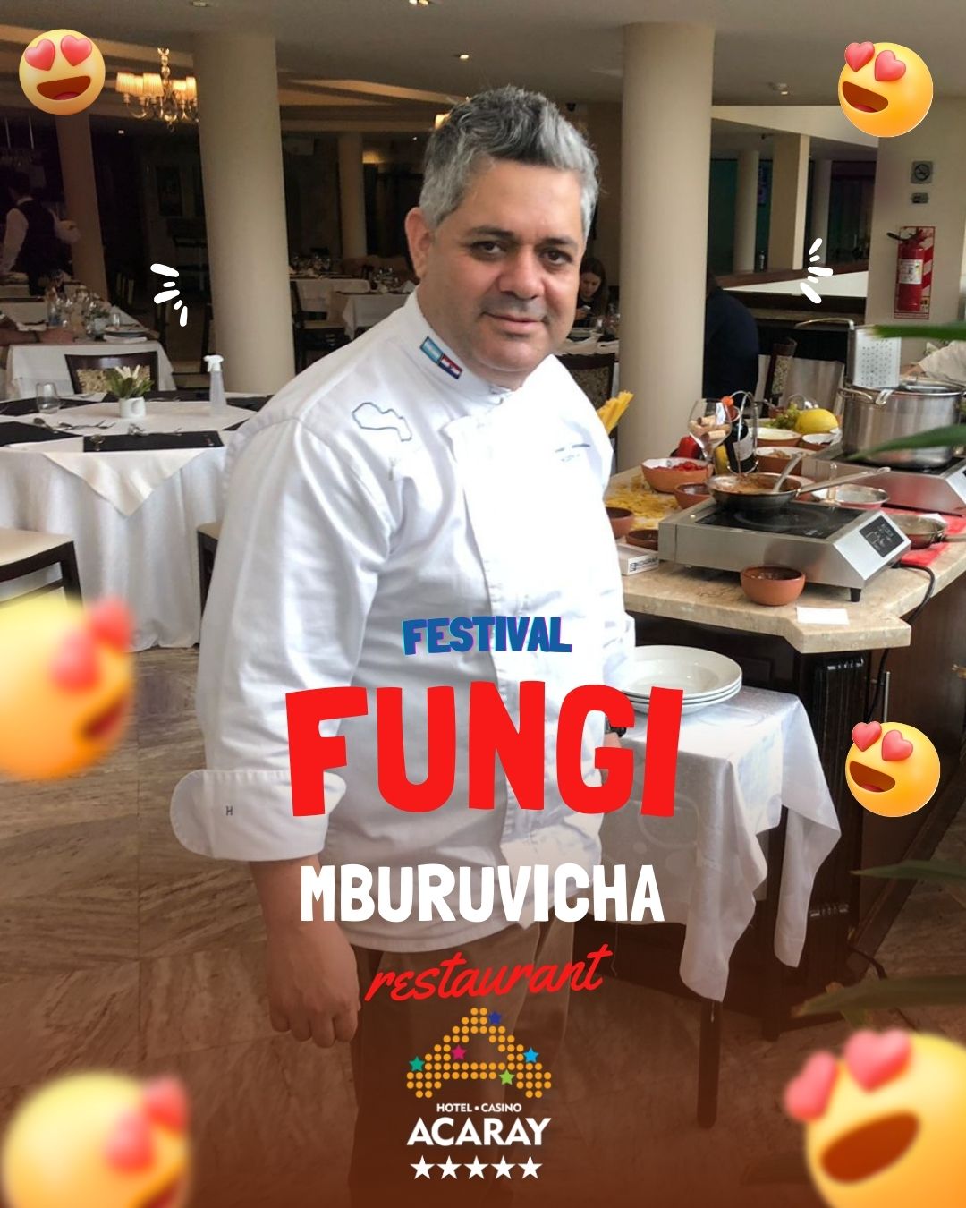 FESTIVAL DO FUNGI DO HOTEL CASSINO ACARAY FESTIVAL DO FUNGI DO HOTEL CASSINO ACARAY
