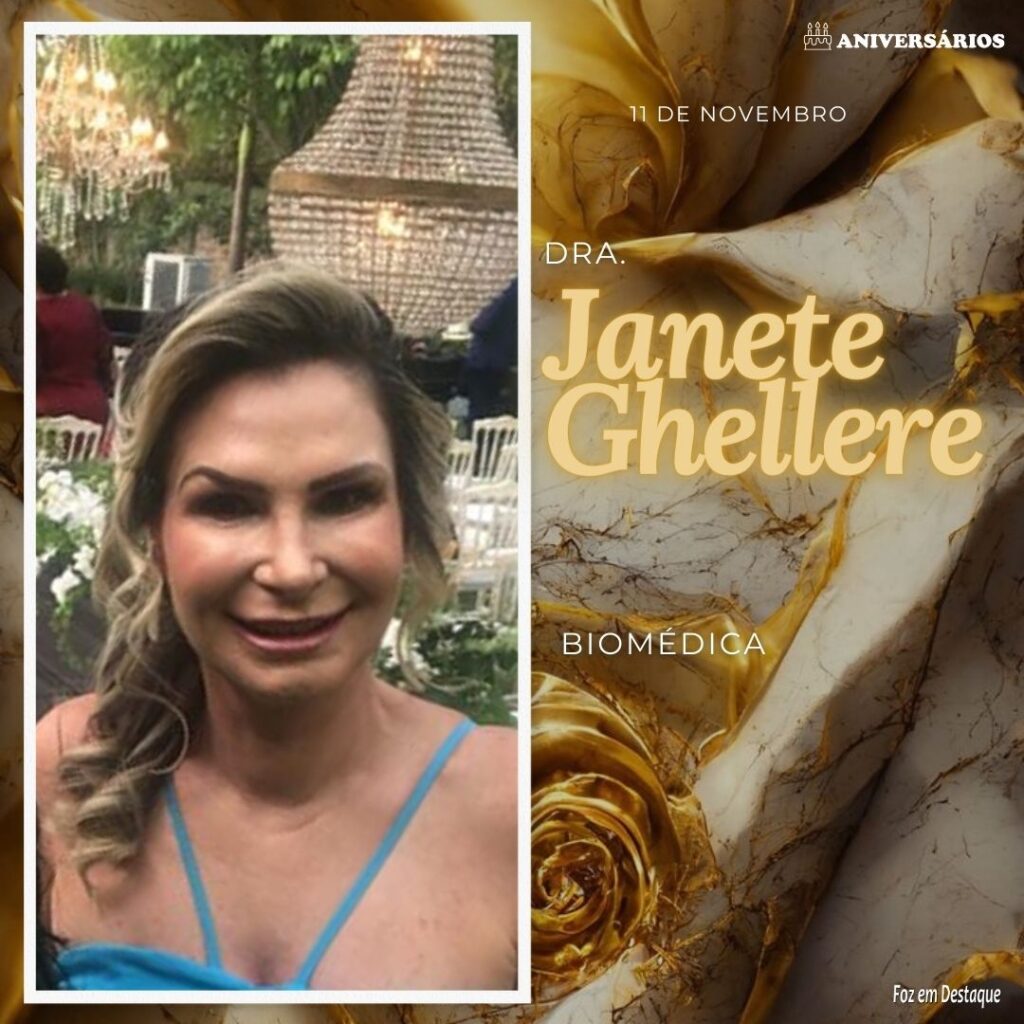 Janete Ghellere Aniversários 11 de Novembro