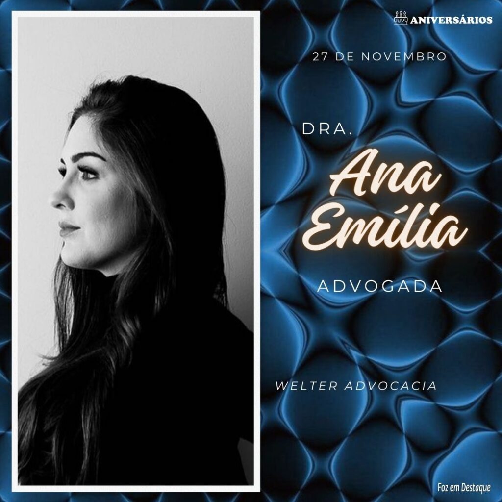Ana Emília Aniversários 27 de Novembro