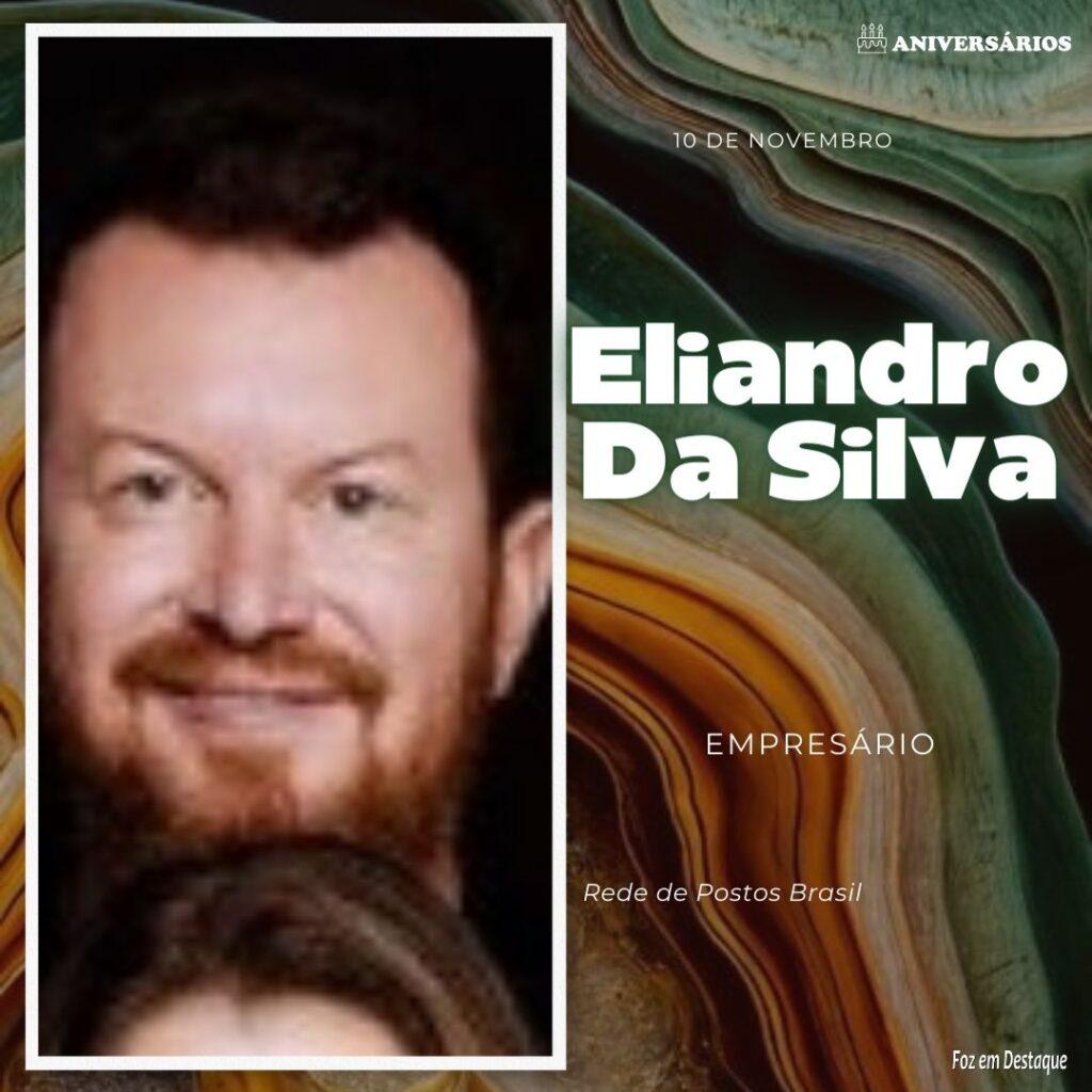 Eliandro Da Silva Aniversários 10 de Novembro
