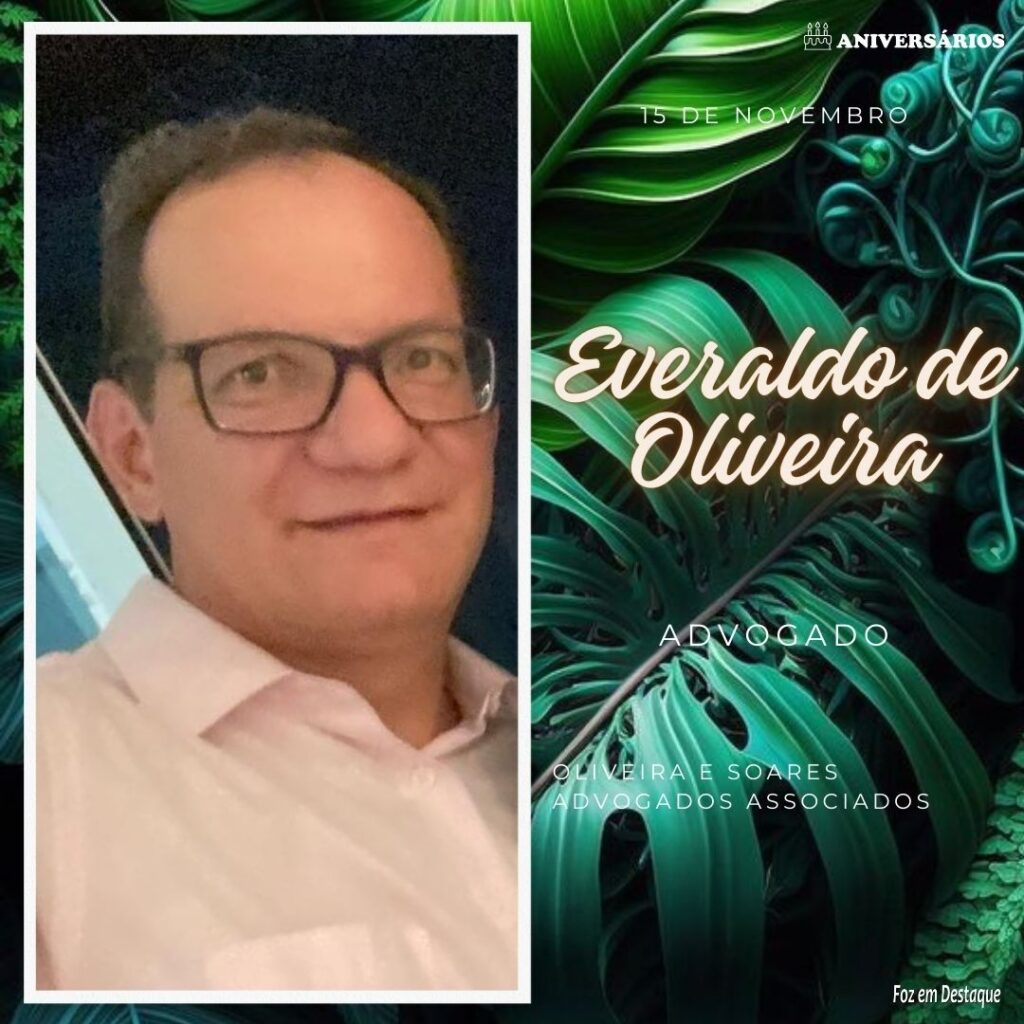 Everaldo de Oliveira Aniversários 15 de Novembro