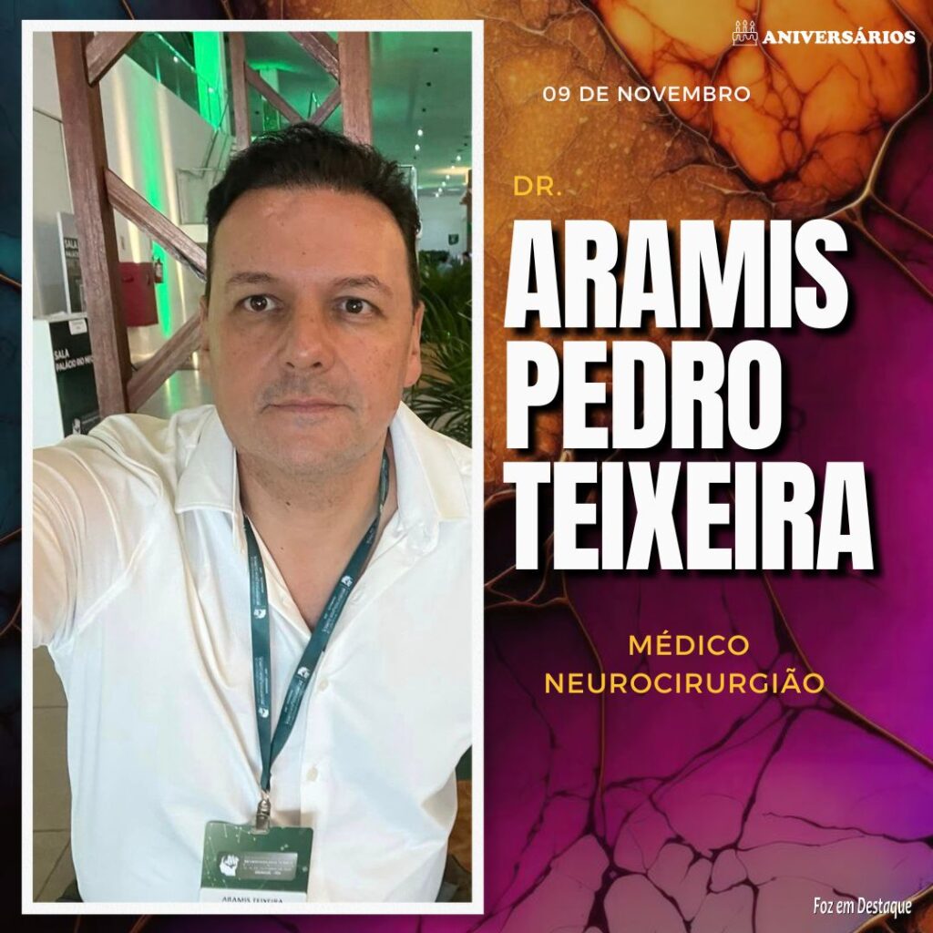 Aramis Pedro Teixeira Aniversários 09 de Novembro