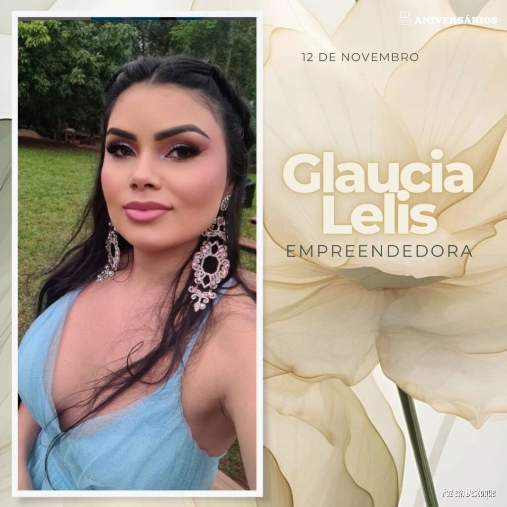 Glaucia Lelis Aniversários 12 de Novembro