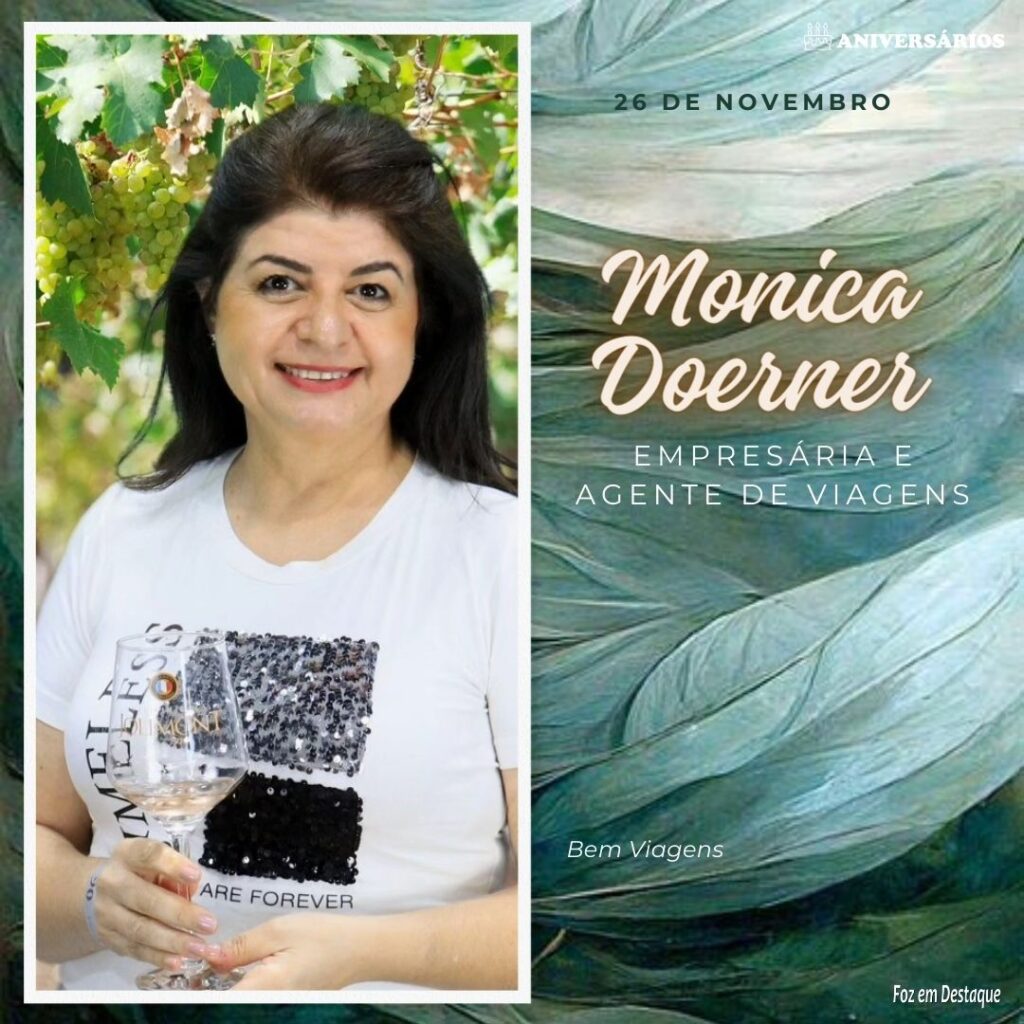 Monica Doerner Aniversários 26 de Novembro