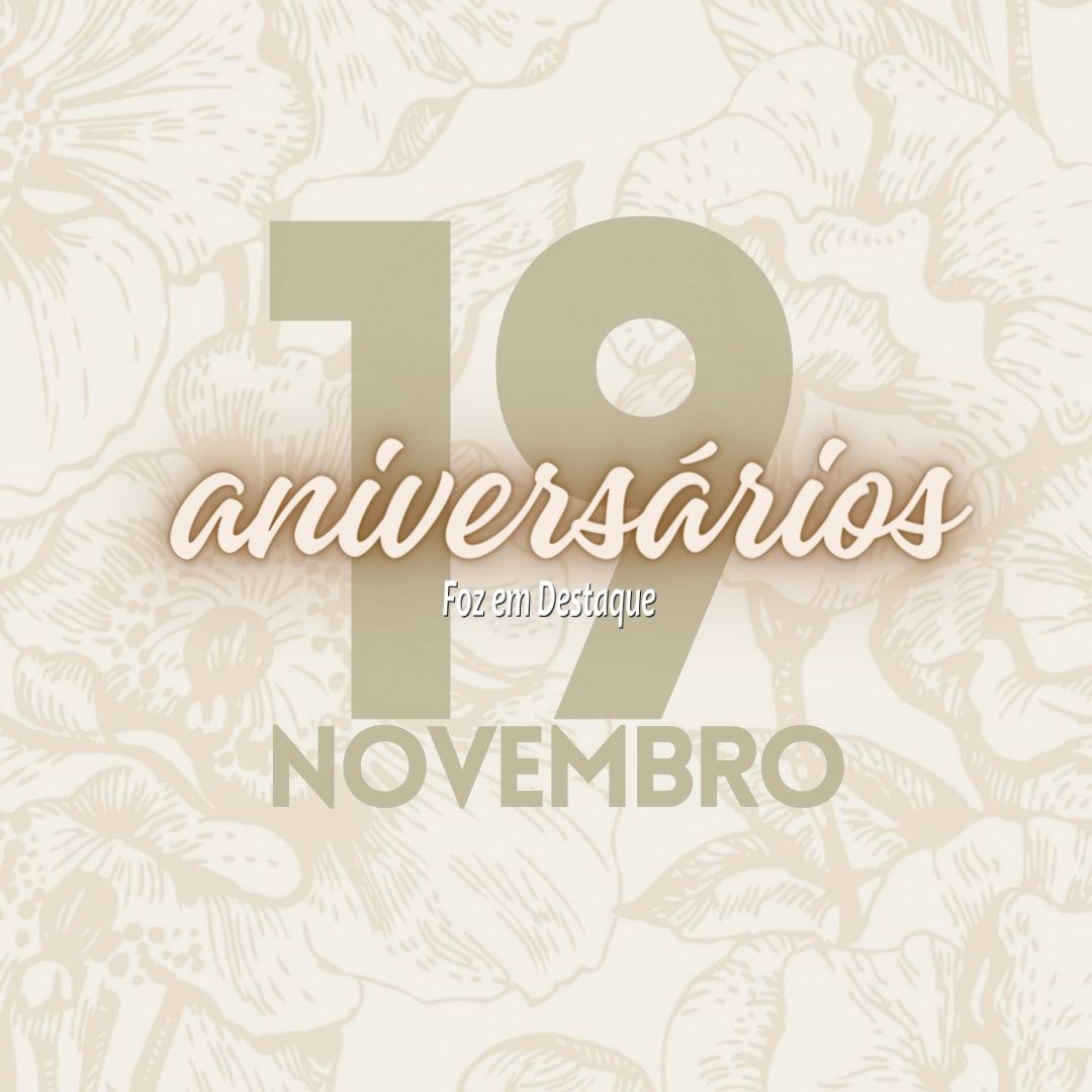 Aniversários 19 de Novembro 8-9
