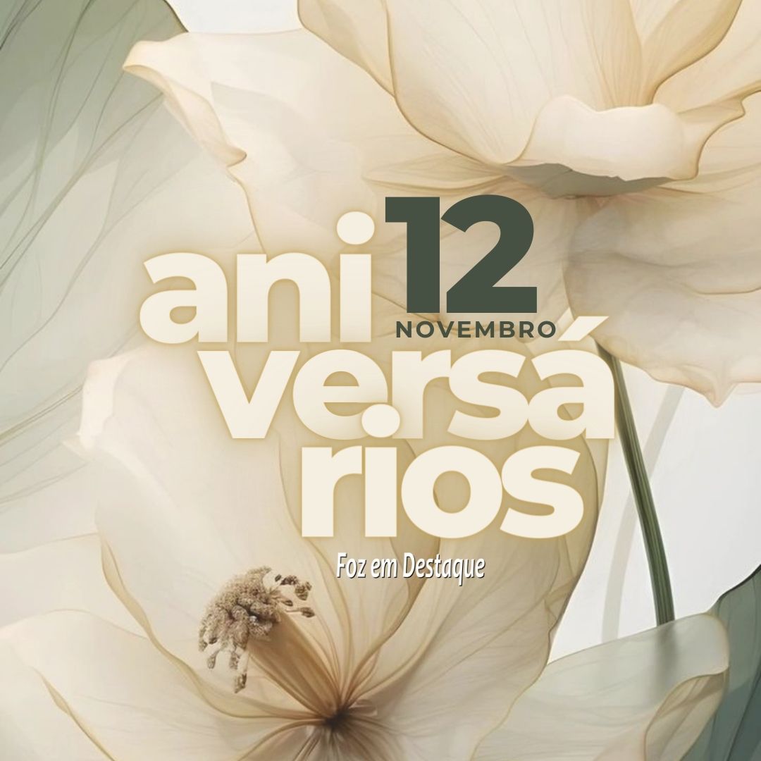 Aniversários 12 de Novembro 9-11