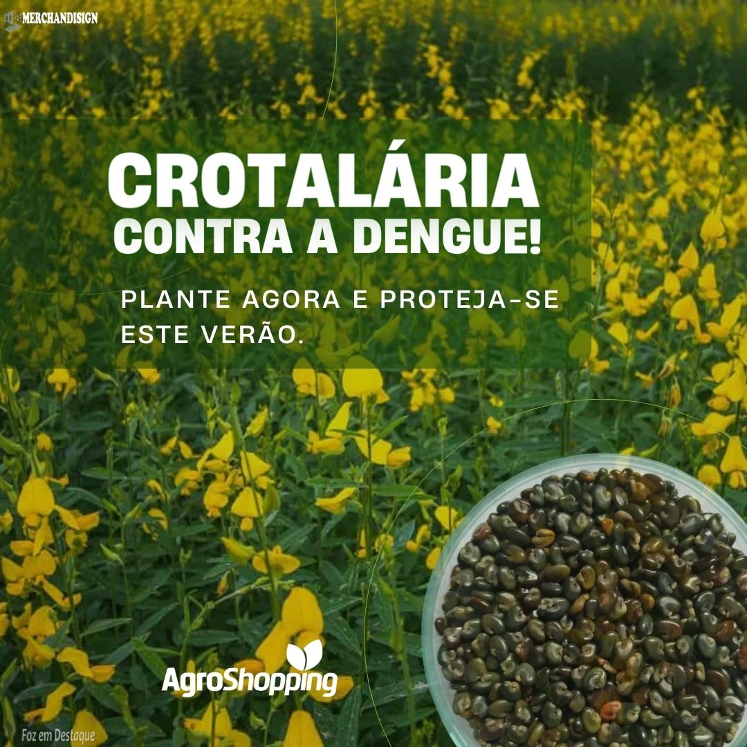 Crotalária Contra a Dengue! merchan-agro