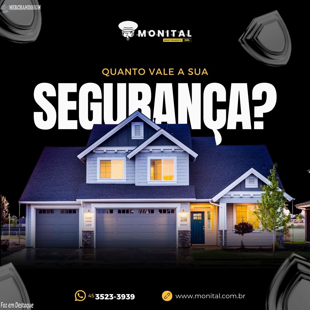 Quanto vale a sua Segurança? merchan-monital