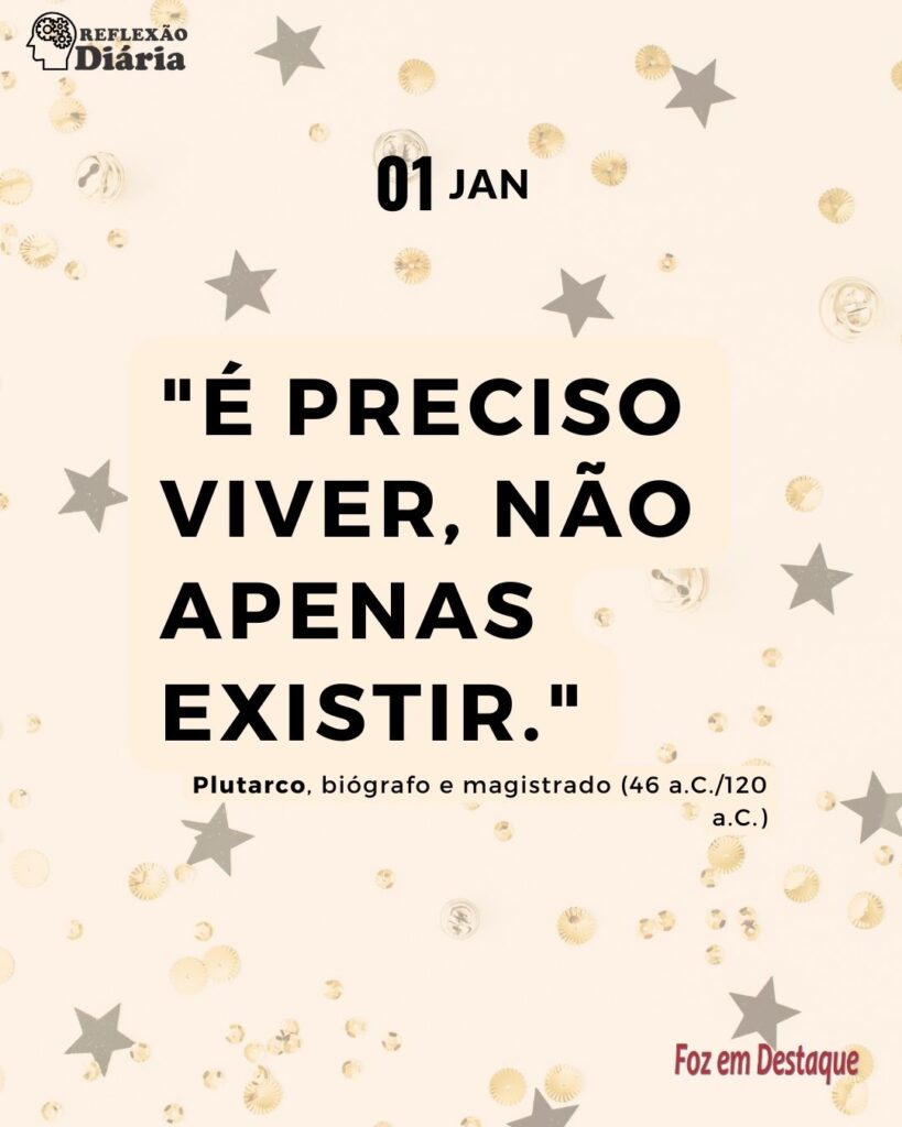Reflexão Diária - Plutarco