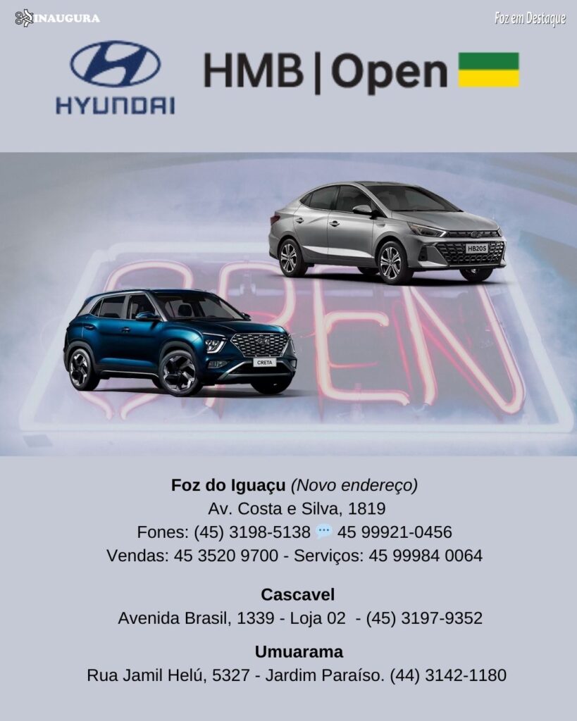 OPEN HYUNDAY FOZ NOVO