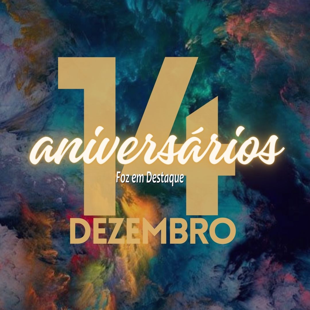 Aniversários 14 de Dezembro 7-21