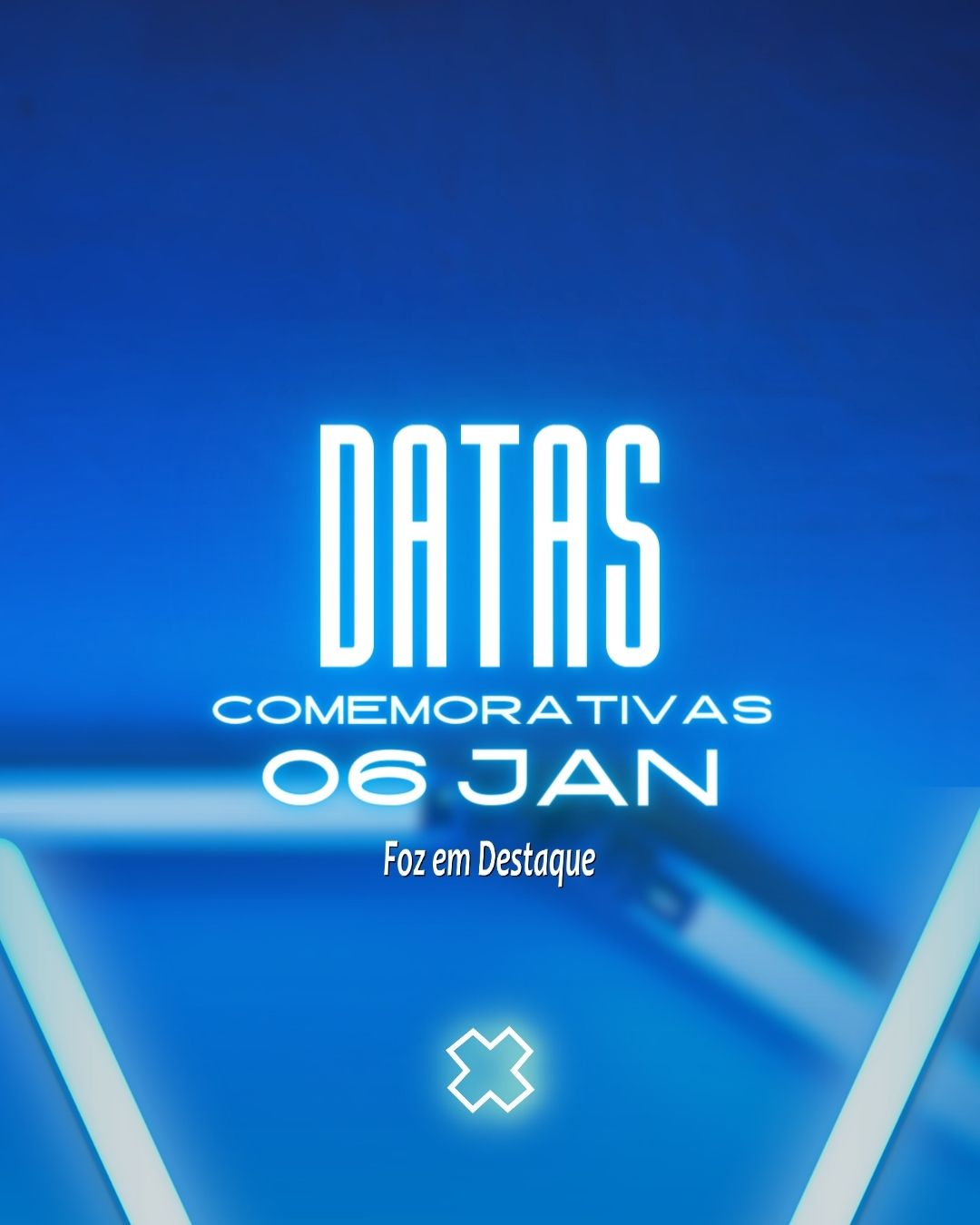 Datas 06 Janeiro 2024 datas comemorativas foz em destaque 6 de janeiro