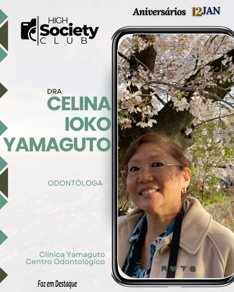 Dra. Celina Ioko Yamaguto
Odontóloga - Clínica Yamaguto Centro Odontológico