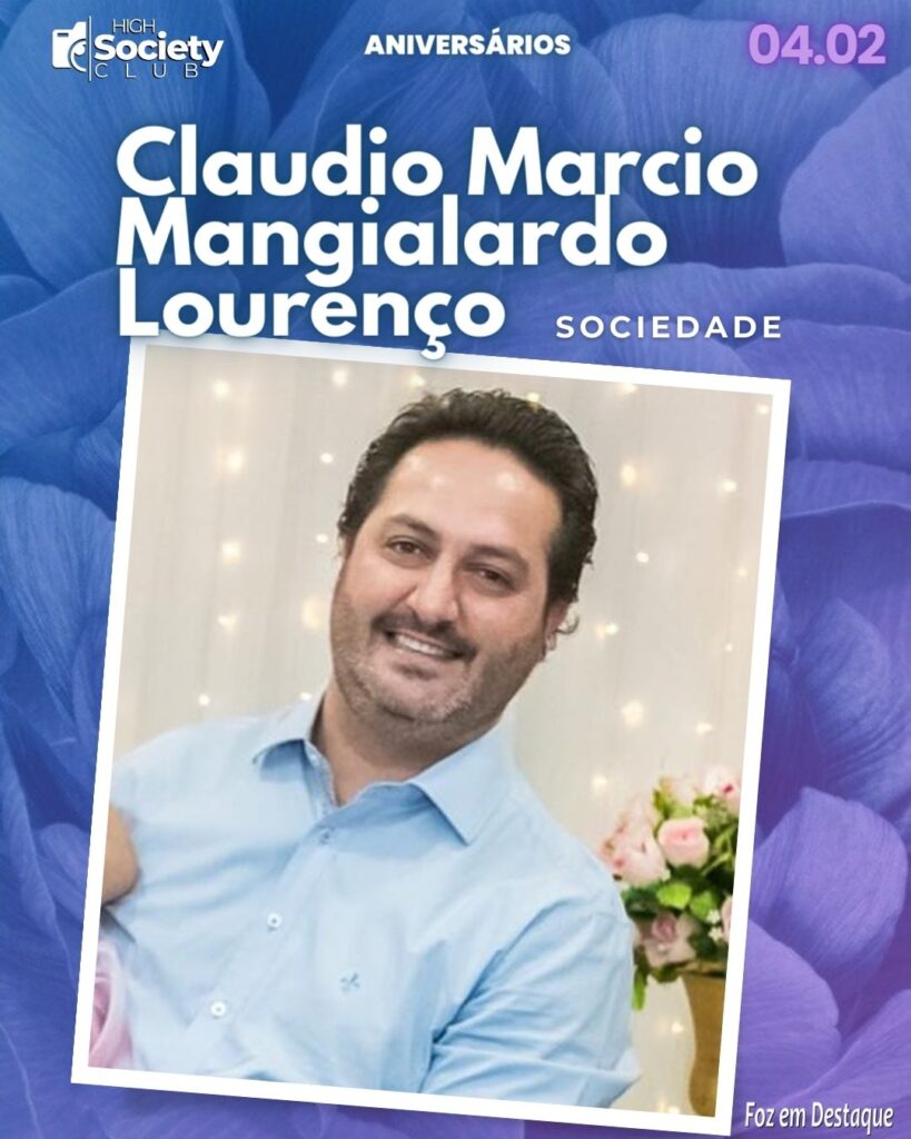 Claudio Marcio Mangialardo Lourenço
Sociedade