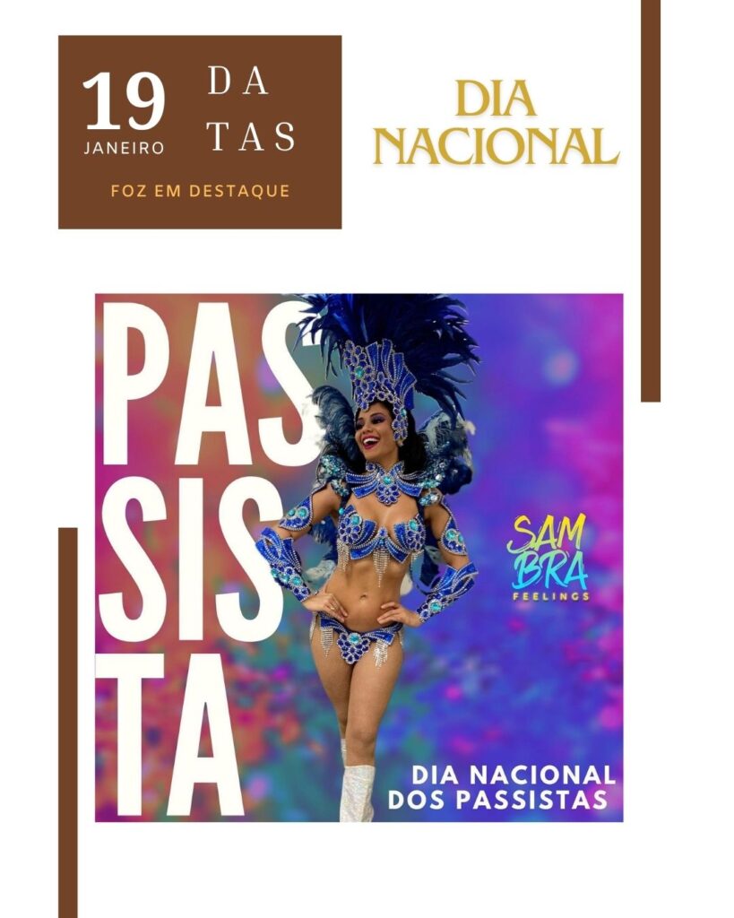 Datas 19 Janeiro 2024 - Dia do Passista