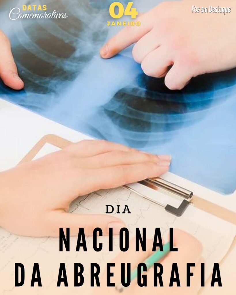 Datas 04 Janeiro 2024 - Foz em Destaque - Dia Nacional da Abreugrafia