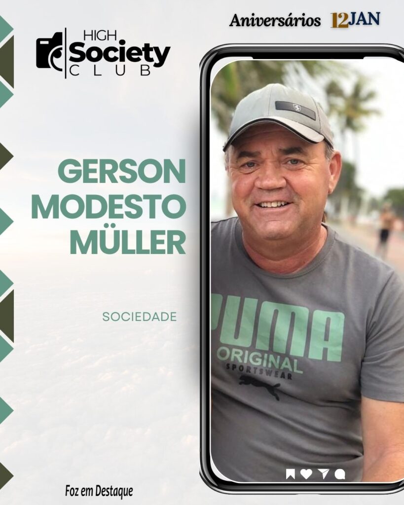 Gerson Modesto Müller - Sociedade