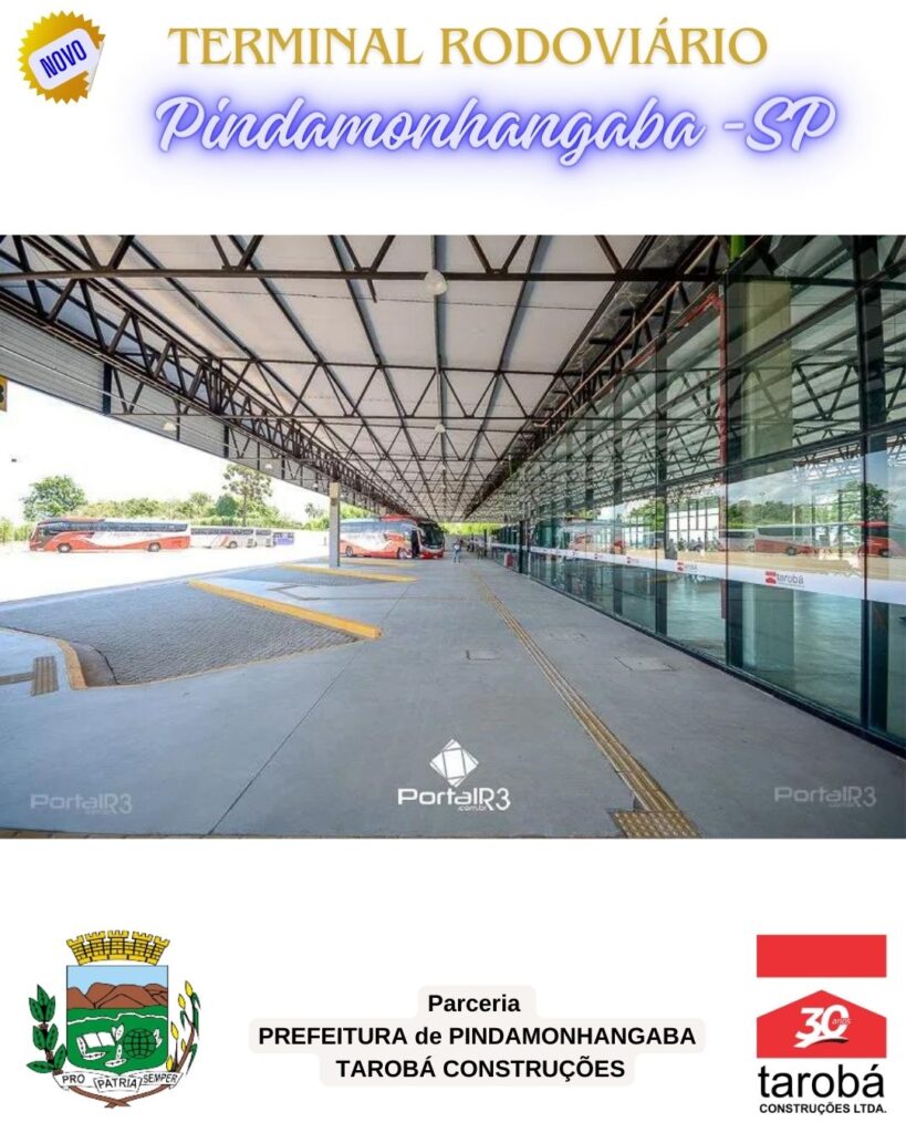 TAROBÁ CONSTRUÇÕES RODOVIARIA PINDAMONHANGA - INAUGURAÇÃO