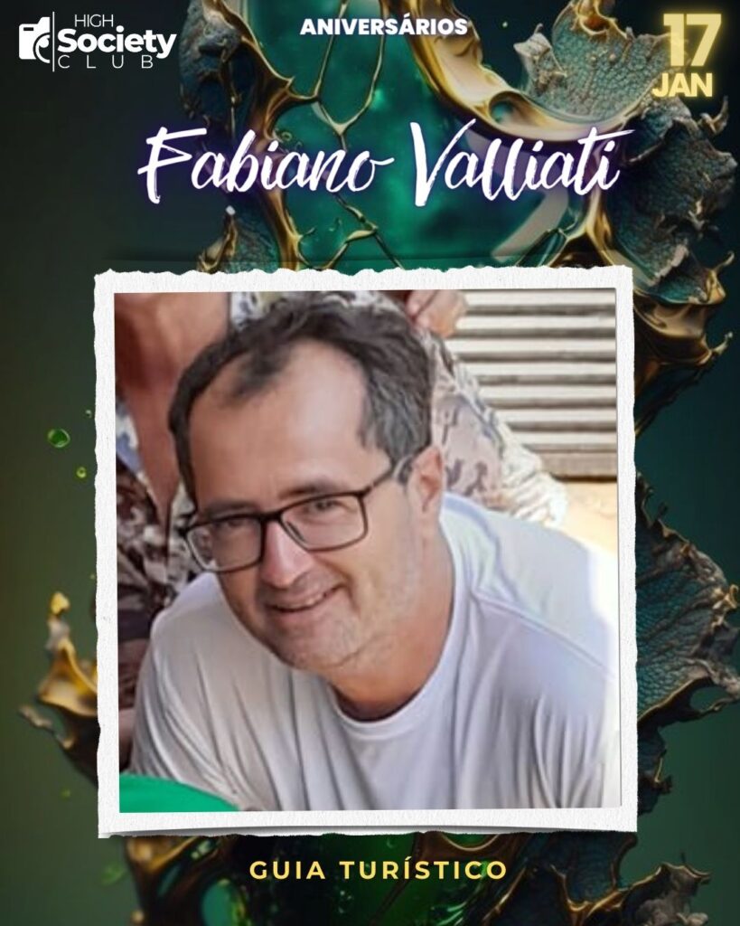 Fabiano Valliati - Guia Turístico
Aniversários 17 Janeiro 2024 - Foz em Destaque