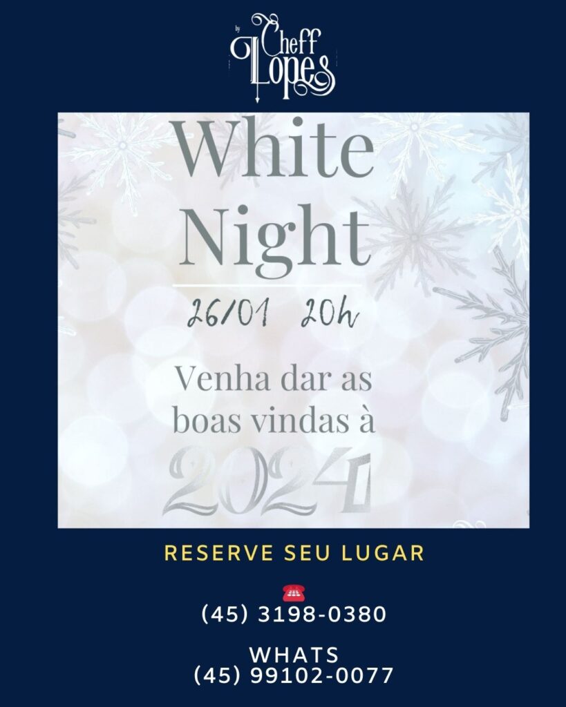WHITE PARTY CHEFF LOPES