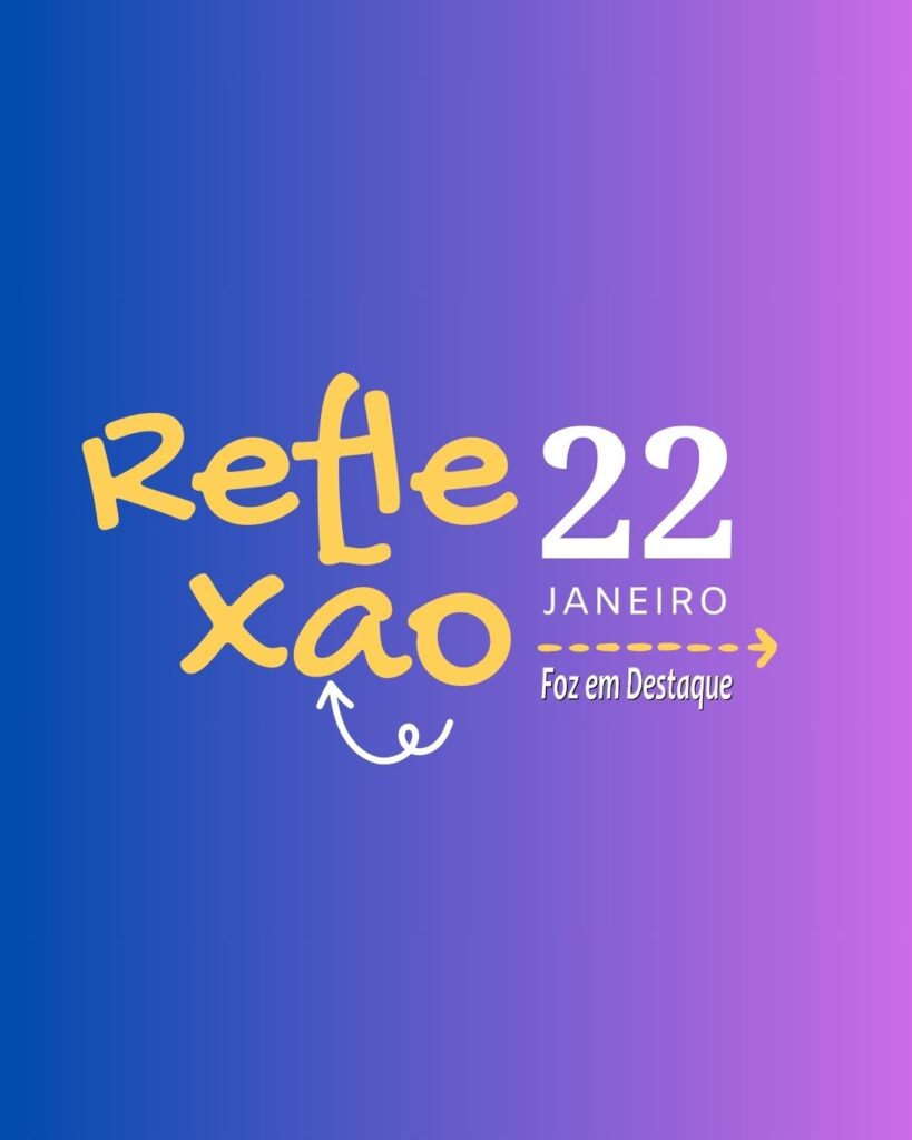 Reflexão 22 de Janeiro 2024 - “Num filme o que importa não é a realidade, mas o que dela possa extrair a imaginação.”
Charles Chaplin - ator, comediante, diretor, compositor, roteirista, cineasta, editor e músico britânico - Foz em Destaque