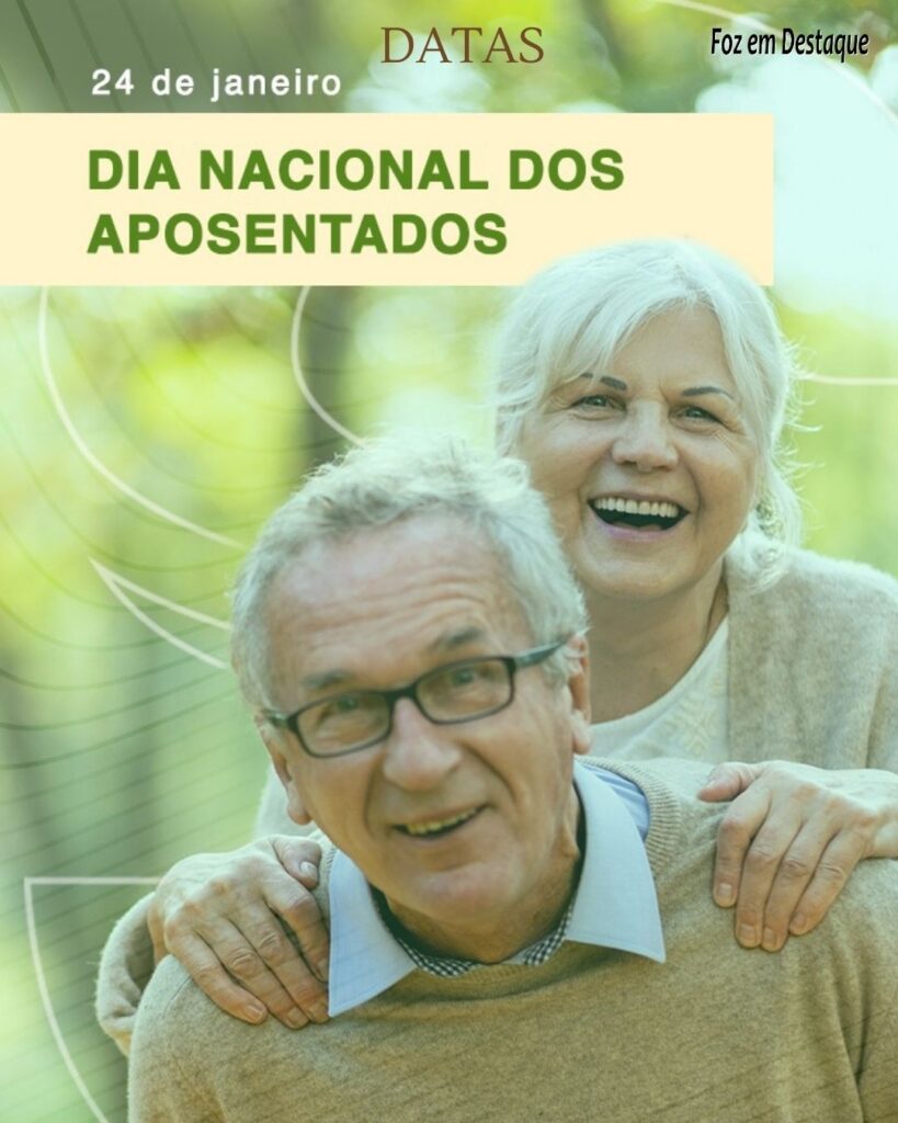Datas 24 Janeiro 2024 - Dia Dos Aposentados