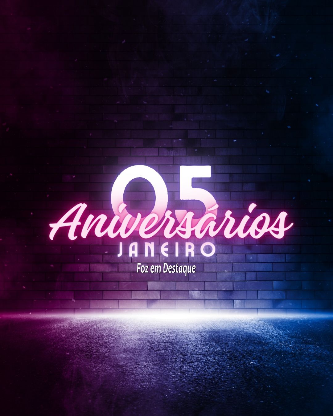 Aniversários 05 Janeiro 2024 Veja quem são os homenageados de hoje e comemore conosco.!