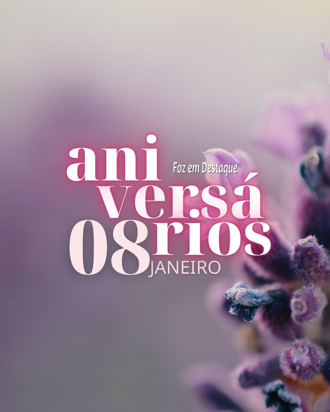 Aniversários 08 Janeiro 2024 Veja quem são os homenageados de hoje e comemore conosco!