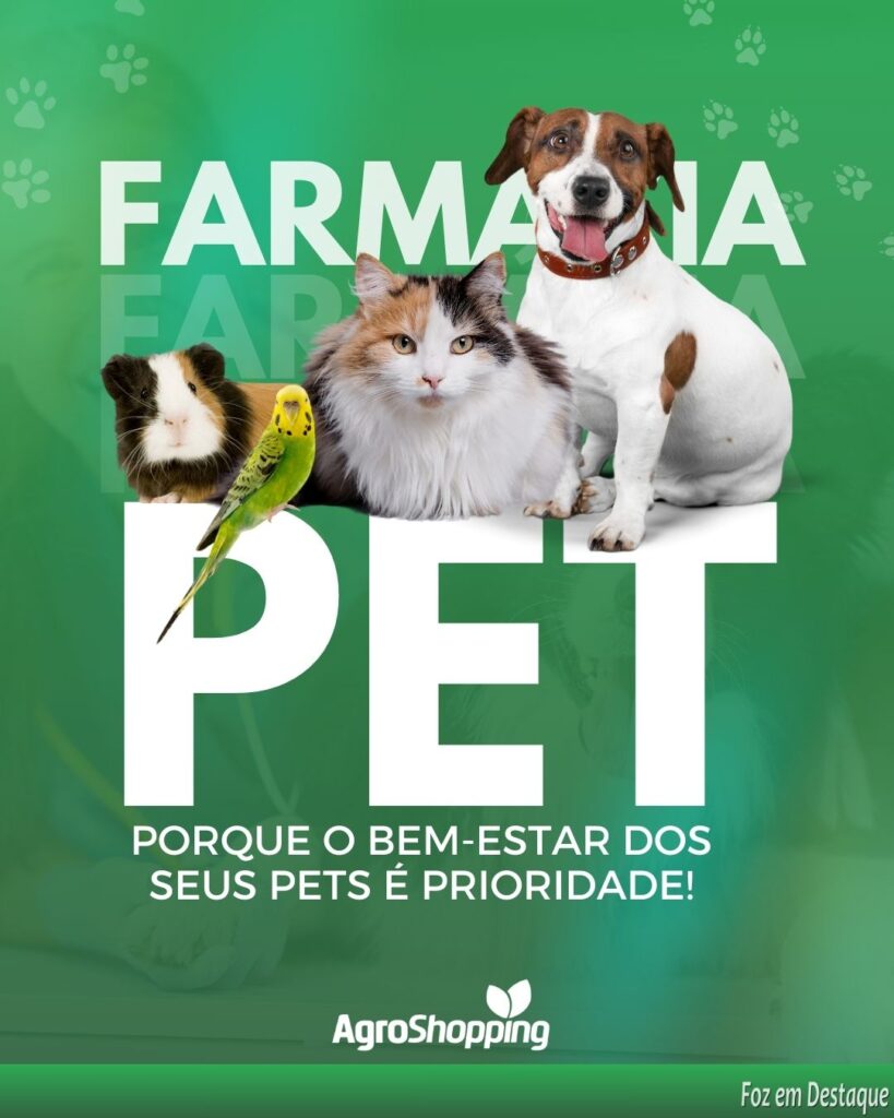 Farmácia Veterinária na AgroShopping