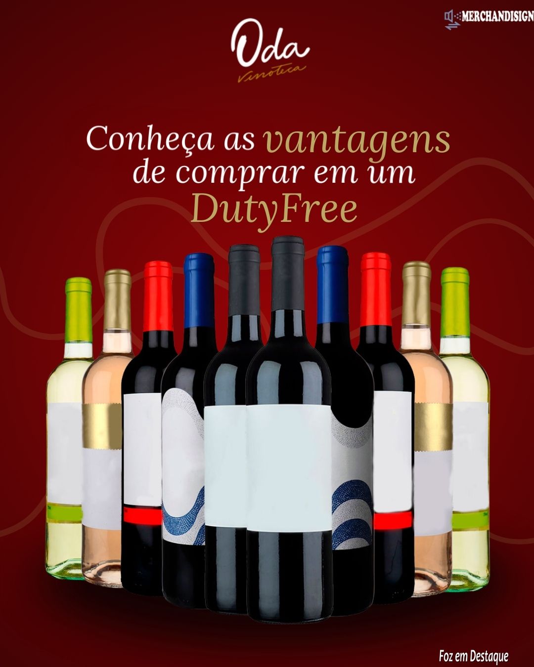 Conheça as vantagens de comprar em um DutyFree com a Oda Vinoteca merchan-oda