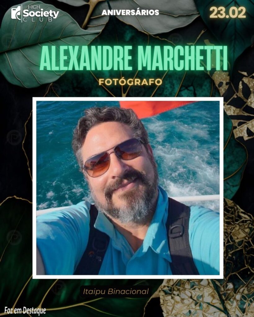 Alexandre Marchetti - Fotógrafo - Itaipu Binacional
Aniversários 23 de Fevereiro 2024 - Foz em Destaque -