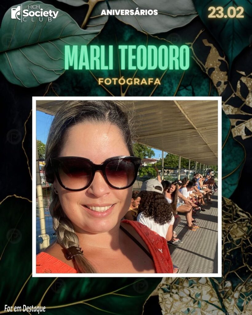 Marli Teodoro - Fotógrafa
Aniversários 23 de Fevereiro 2024 - Foz em Destaque -