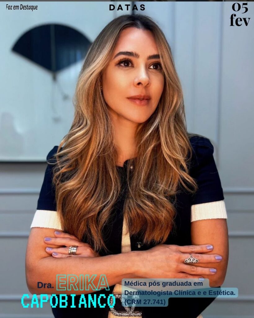 Dra Erika Capobianco - Dia nacional do Dermatologista - Clínica Capobianco