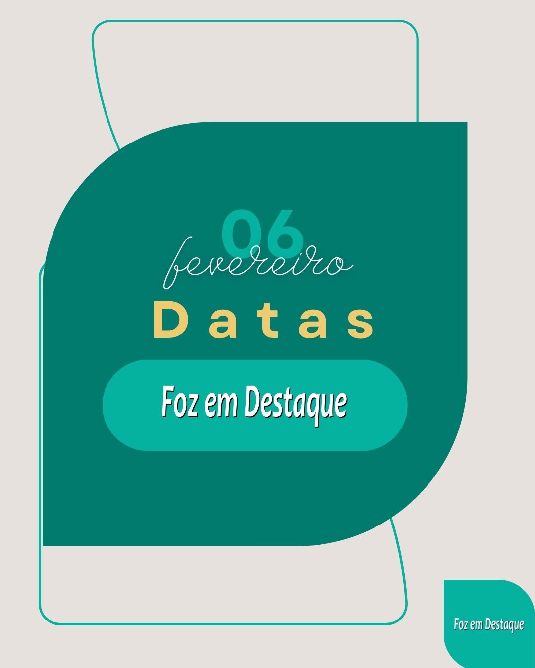 Datas 06 de Fevereiro 2024 6