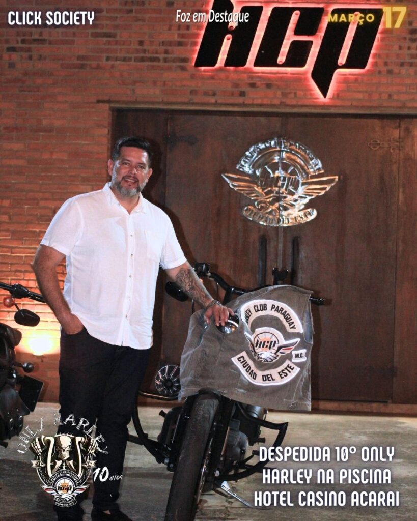 ONLY HARLEY 10 anos - HCP Harley Club Paraguay em Ciudad del Este. - Jorge Romero