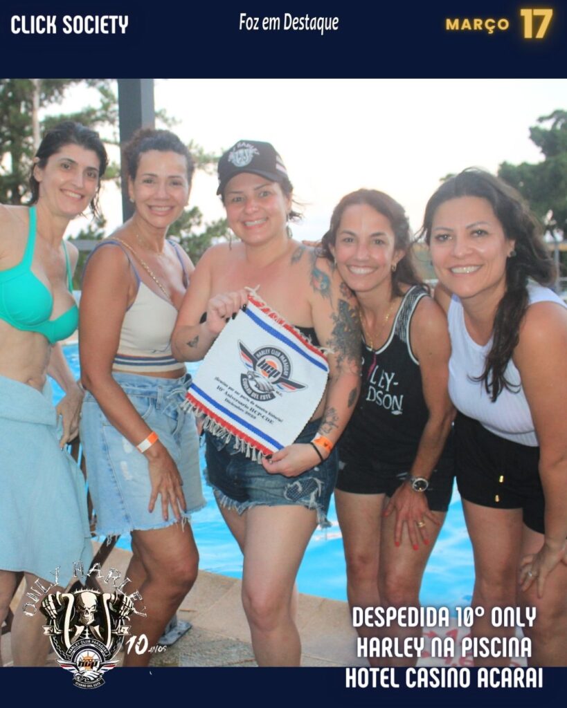 ONLY HARLEY 10 anos - HCP Harley Club Paraguay em Ciudad del Este.