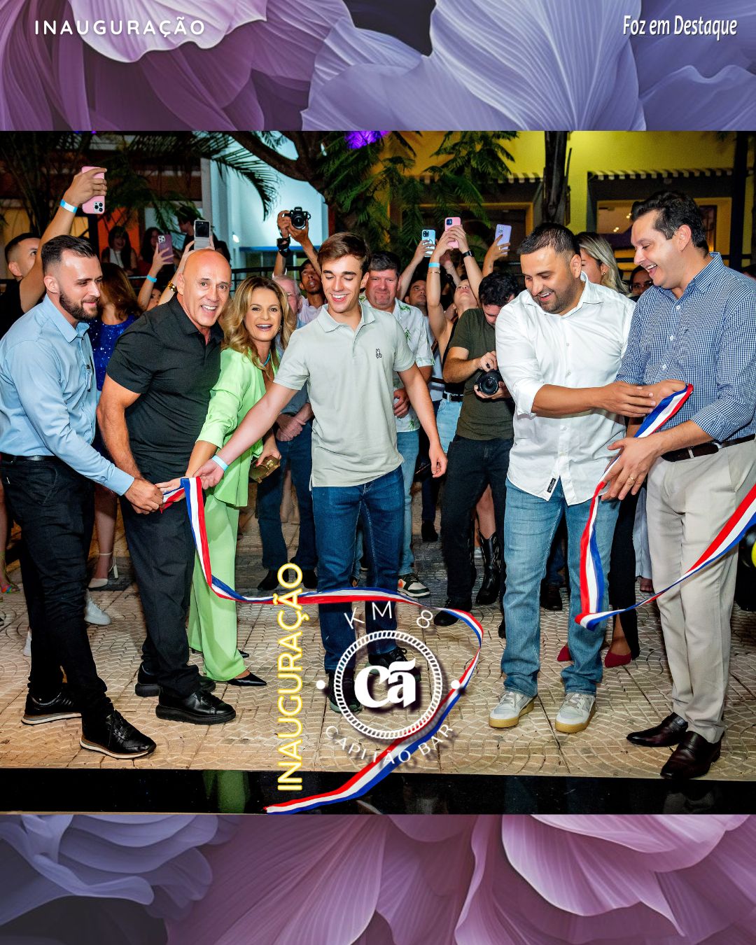 CAPITÃO BAR INAUGURA NOVA UNIDADE EM CIUDAD DEL ESTE NO PARAGUAI INAUGURAÇÃO CAPITÃO BAR KM8