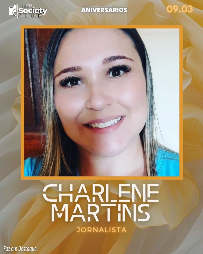 Charlene Martins
Jornalista