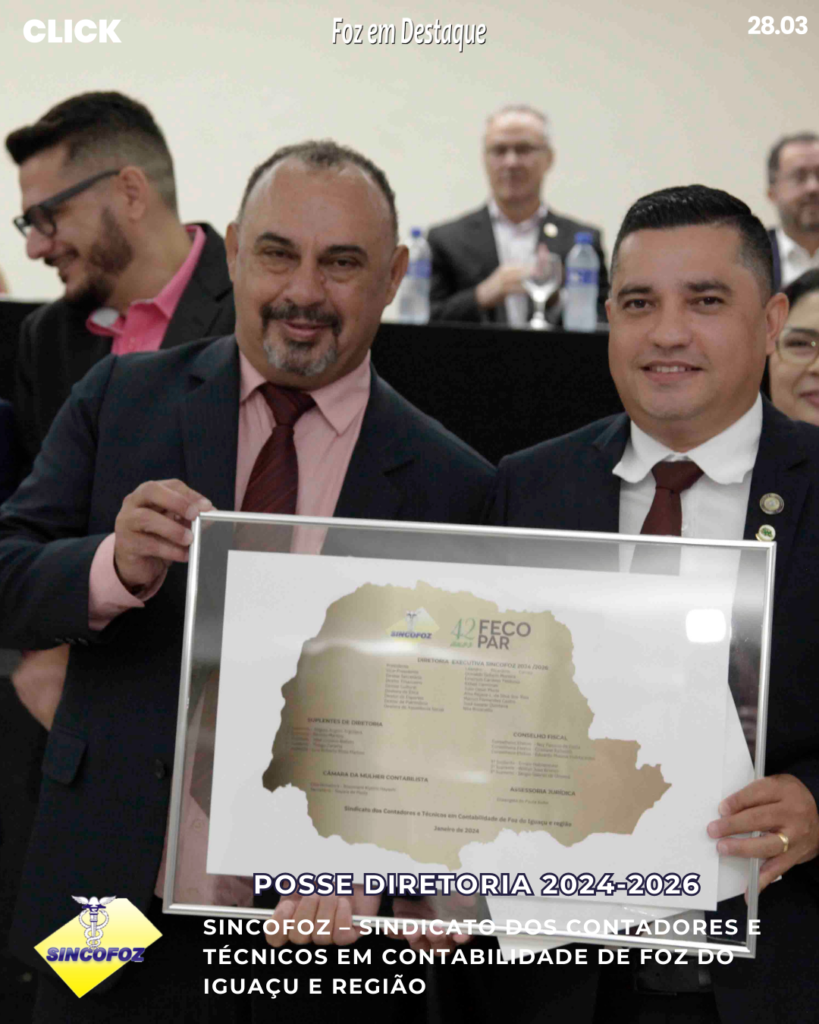 POSSE DIRETORIA SINCOFOZ 20242026 - LEANDRO CORREA - NEY PATRICIO - ROSEMERE HAYASHI